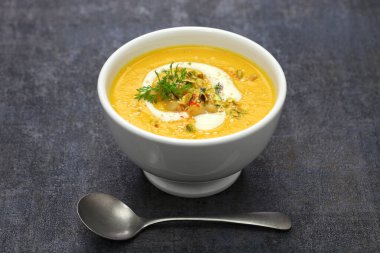 Nohutlu havuç çorbası.