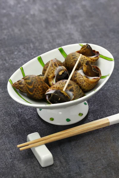 貝貝の白貝煮日本料理 — ストック写真