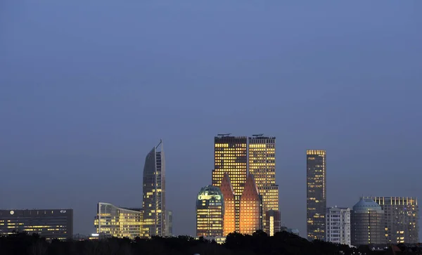 Panorama z Haagu — Stock fotografie
