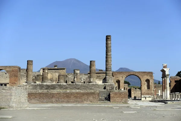 Tempio di Giove, Pompeji megye — Stock Fotó
