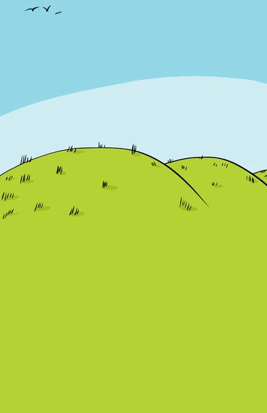 Antecedentes de Rolling Hills — Vector de stock