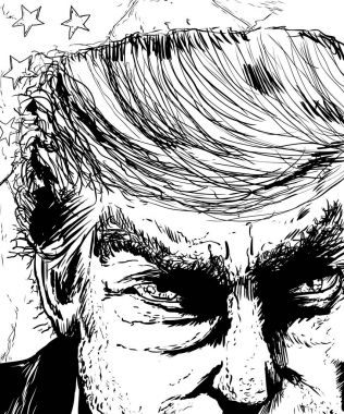 Donald Trump yüz özetlenen