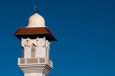 İspanya 'nın Madrid Camii ve İslam Merkezi Minaresi
