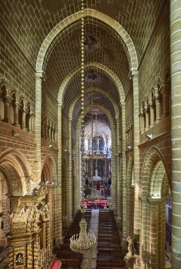 Nossa Senhora da Assunçao Katedrali. Evora, Portekiz.