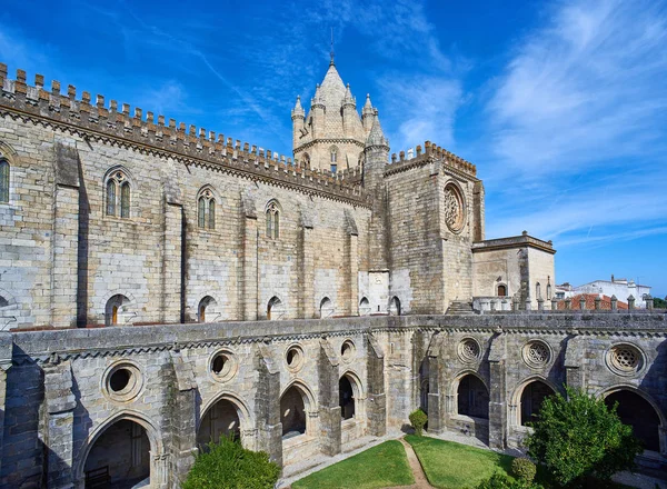 Cathedral of Nossa Senhora da Assuncao. Évora, Portugalia. — Zdjęcie stockowe