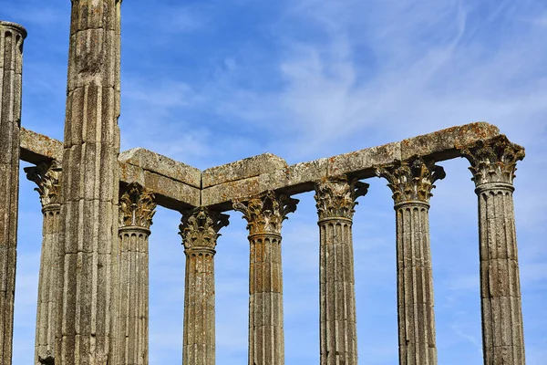 Diana templom Evora, Alentejo. Portugália. — Stock Fotó