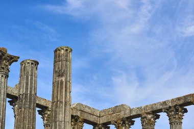 Evora, Alentejo Diana Tapınağı. Portekiz.