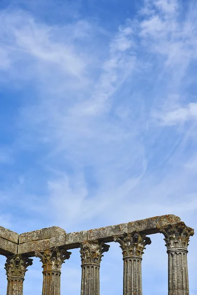 Evora, Alentejo Diana Tapınağı. Portekiz.