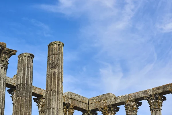 Evora, Alentejo Diana Tapınağı. Portekiz.