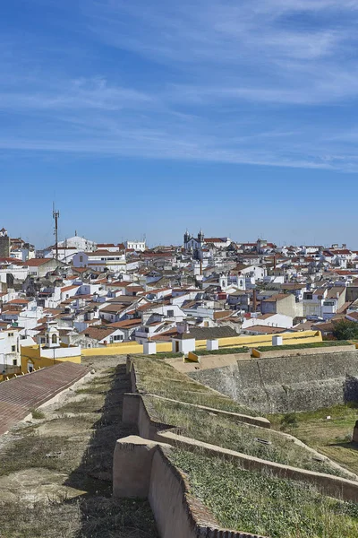View of the old town of Elvas, Alentejo, Portugal. — Stock Photo, Image