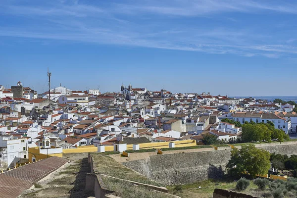 View of the old town of Elvas, Alentejo, Portugal. — Stock Photo, Image