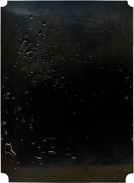 물으로 얼룩 부엌의 강철 패널. — 스톡 사진