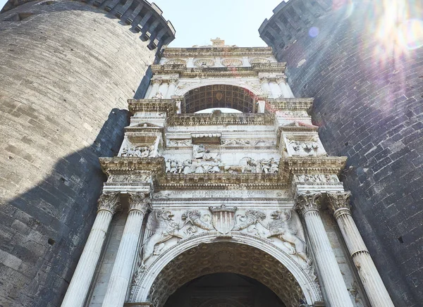 Castel Nuovo, Maschio Angioino di Napoli, Italia . — Foto Stock