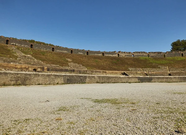Pompeii, Antik Roma kenti kalıntıları. Pompei, Campania. İtalya.
