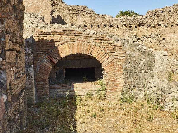 Ερείπια της Πομπηίας, αρχαία ρωμαϊκή πόλη. Πομπηία, Καμπανία. Ιταλία. — Φωτογραφία Αρχείου