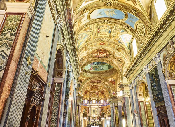 Santuario della Beata Vergine del Rosario. Pompei, Italy. — Stok fotoğraf