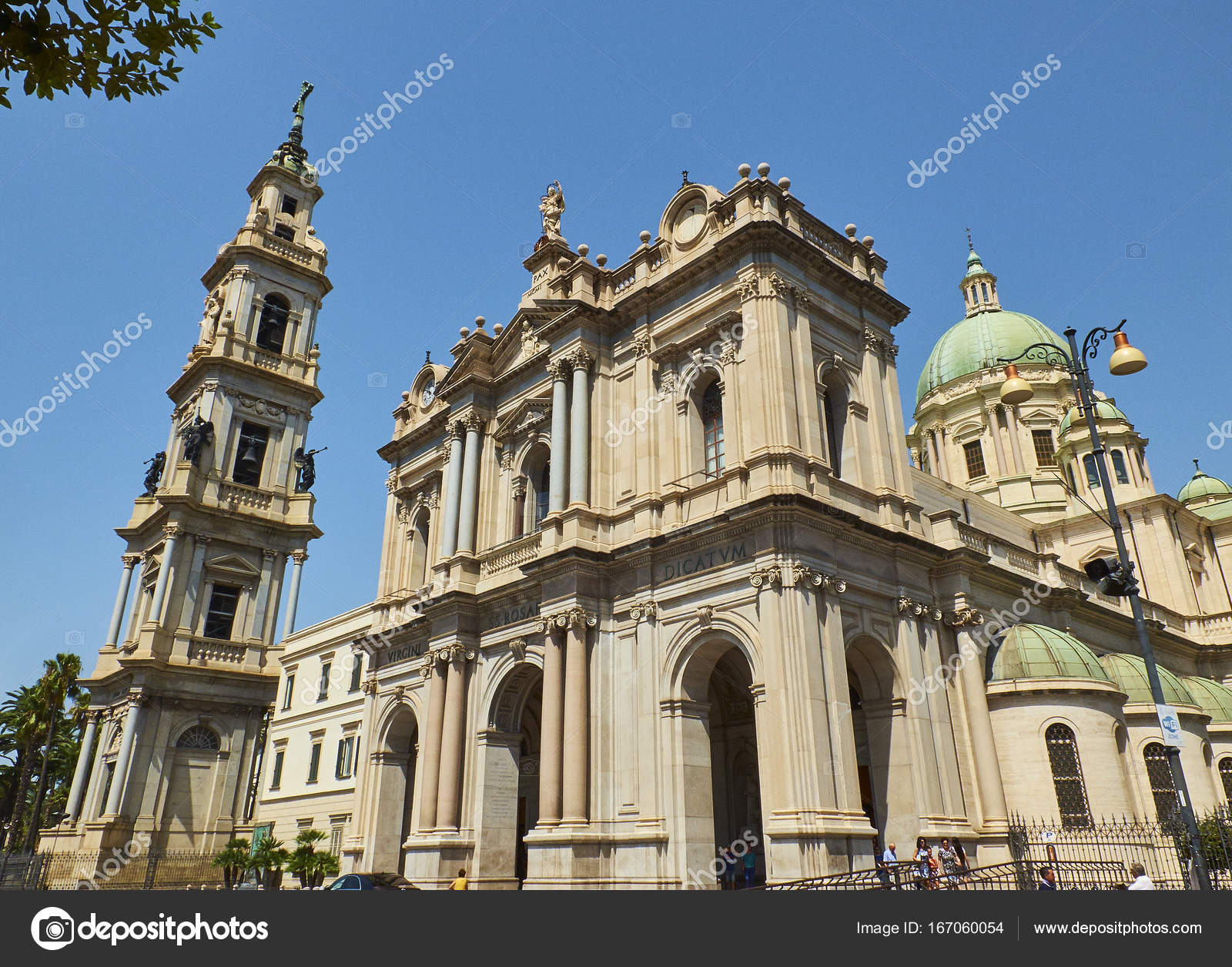 Principal Facade Of Santuario Della Beata Vergine Del - 