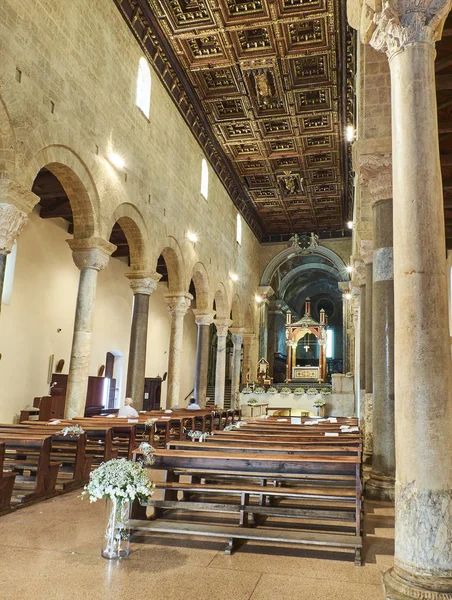 Basílica Catedral de San Cataldo en Taranto. Apulia, Italia . — Foto de Stock