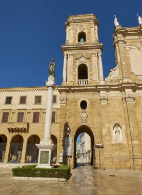 Papa'nın bazilika Katedrali Brindisi, Apulia, İtalya.