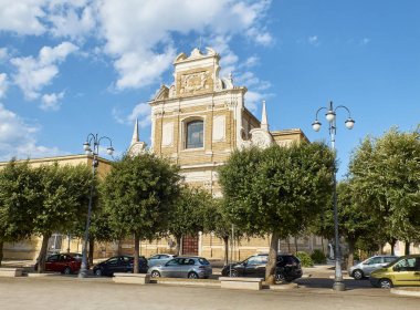 Chiesa Santa Teresa kilise Brindisi, Apulia, İtalya.