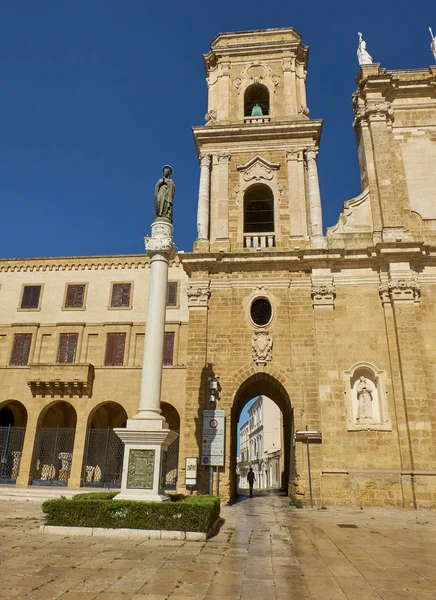 Papa'nın bazilika Katedrali Brindisi, Apulia, İtalya.