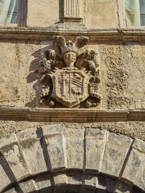 Palazzo Ripa Sarayı Brindisi, Apulia, İtalya.