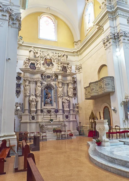 Iglesia de Santa Maria delle Grazie. Galatina, Apulia, Italia . —  Fotos de Stock
