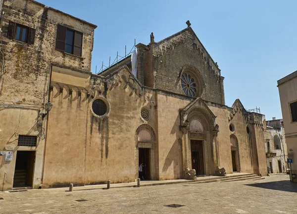Basilica di Santa Caterina d 'Alessandria. Galatina, Puglia, Italien . - Stock-foto