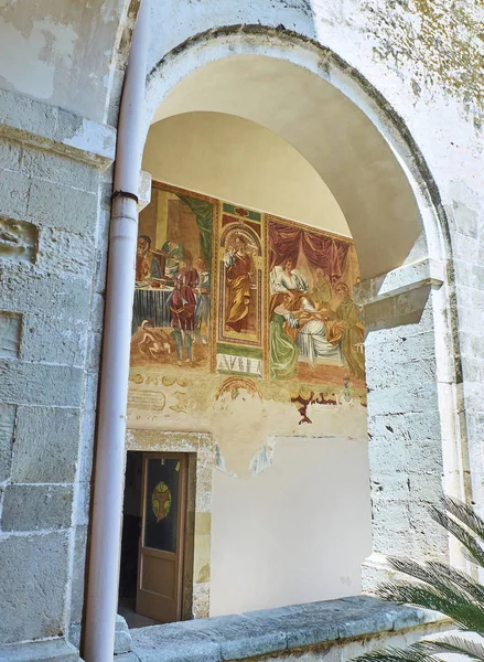 Basilica di Santa Caterina d'Alessandria. Galatina, Apulia, Italy. — Stockfoto