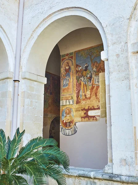 Basilica di Santa Caterina d'Alessandria. Galatina, Apulia, Italy. — Stok fotoğraf