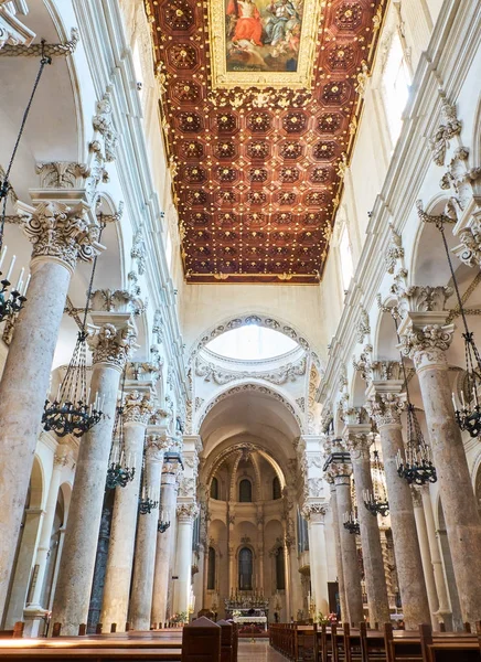 Basílica de Santa Croce de Lecce. Puglia, Italia . — Foto de Stock