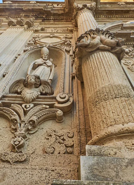 Cattedrale di Santa Maria Assunta cattedrale di Lecce. Puglia, Italia . — Foto Stock