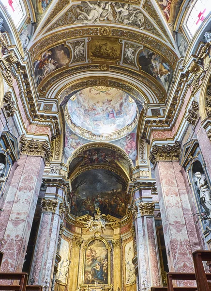 Chiesa di Santa Maria Maddalena Kilisesi. Rome, Lazio, İtalya. — Stok fotoğraf