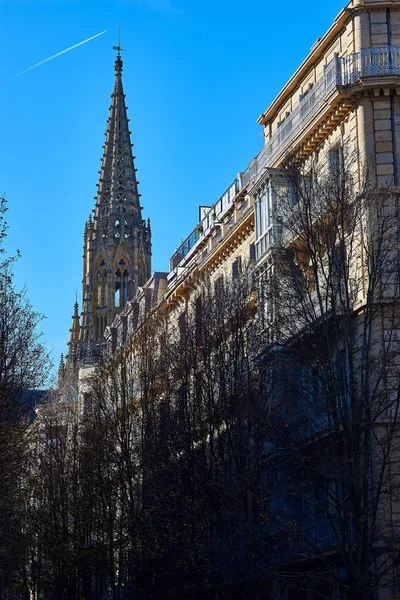 Katedra Buen Pastor San Sebastian. Gipuzkoa, baskijski kraj, Hiszpania. — Zdjęcie stockowe