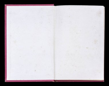 Bitiş sayfalarında boş bir kitap belirdi.