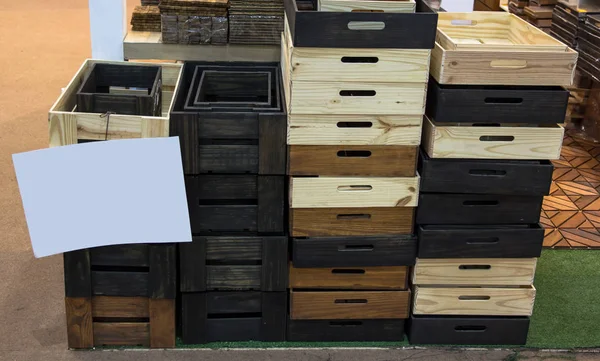 Dikdörtgen planlı ahşap tepsi