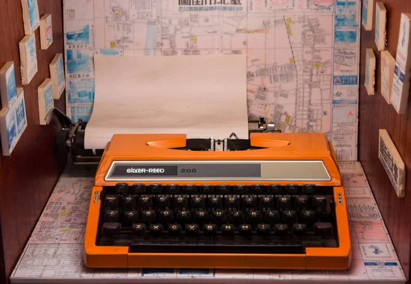 Makine yazarak vintage — Stok fotoğraf