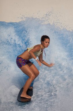 Flowboarding dalga ev Sentosa adlı
