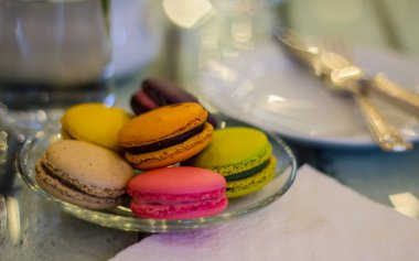 Macaron tatlar karışık