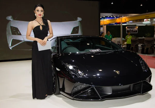 Lamboghini novos modelos apresentados em Motor Show — Fotografia de Stock