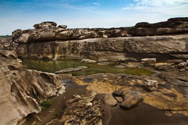 Sam Phan Bok Il Grand Canyon della Thailandia — Foto Stock