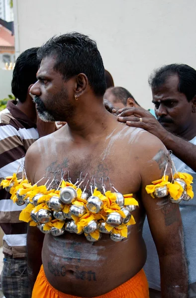 Piercing vücut için kanca devotee — Stok fotoğraf