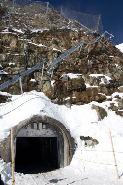 Jungfraujoch bilim laboratuarı istasyonunda