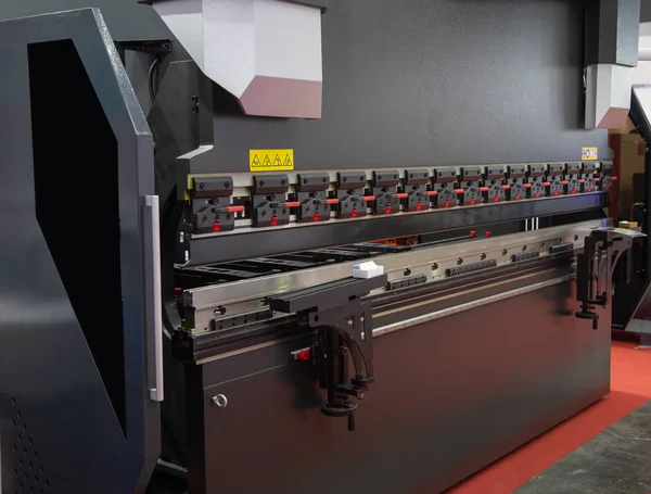 CNC Hydraulic Press Brake — Stock Photo, Image