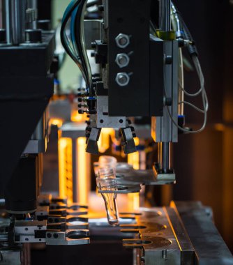 Hammadde makine öncesi ısı işlemi üfleme üzerinde Pet plastik şişe