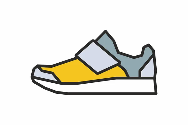 Sneakers vector icono — Vector de stock