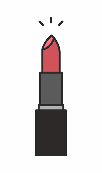 Lápiz labial icono vector — Vector de stock