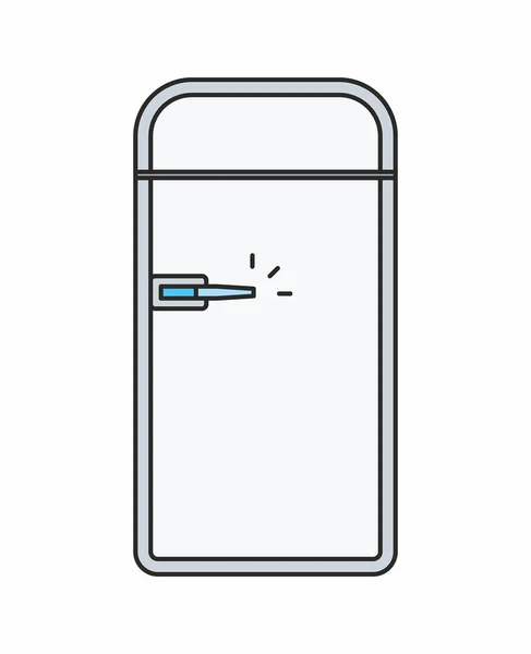 Icono del vector del refrigerador — Archivo Imágenes Vectoriales