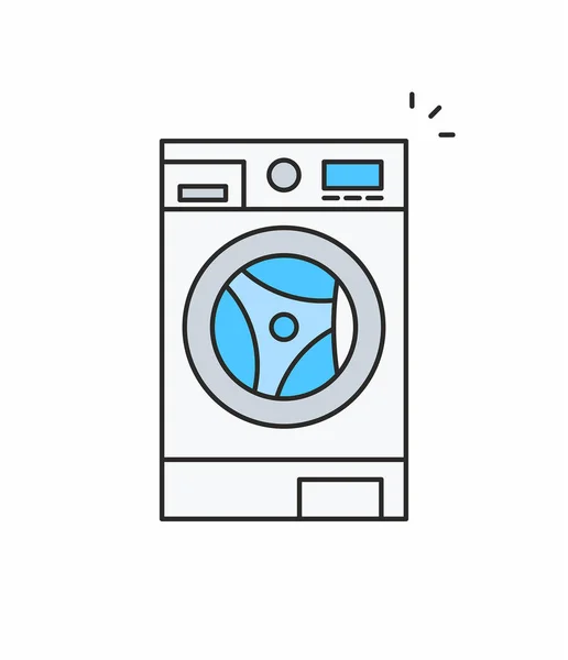 Washer vector icon — Stock Vector
