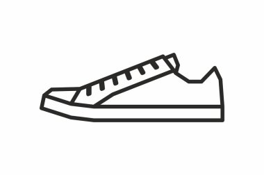 Spor ayakkabı vektör simgesi